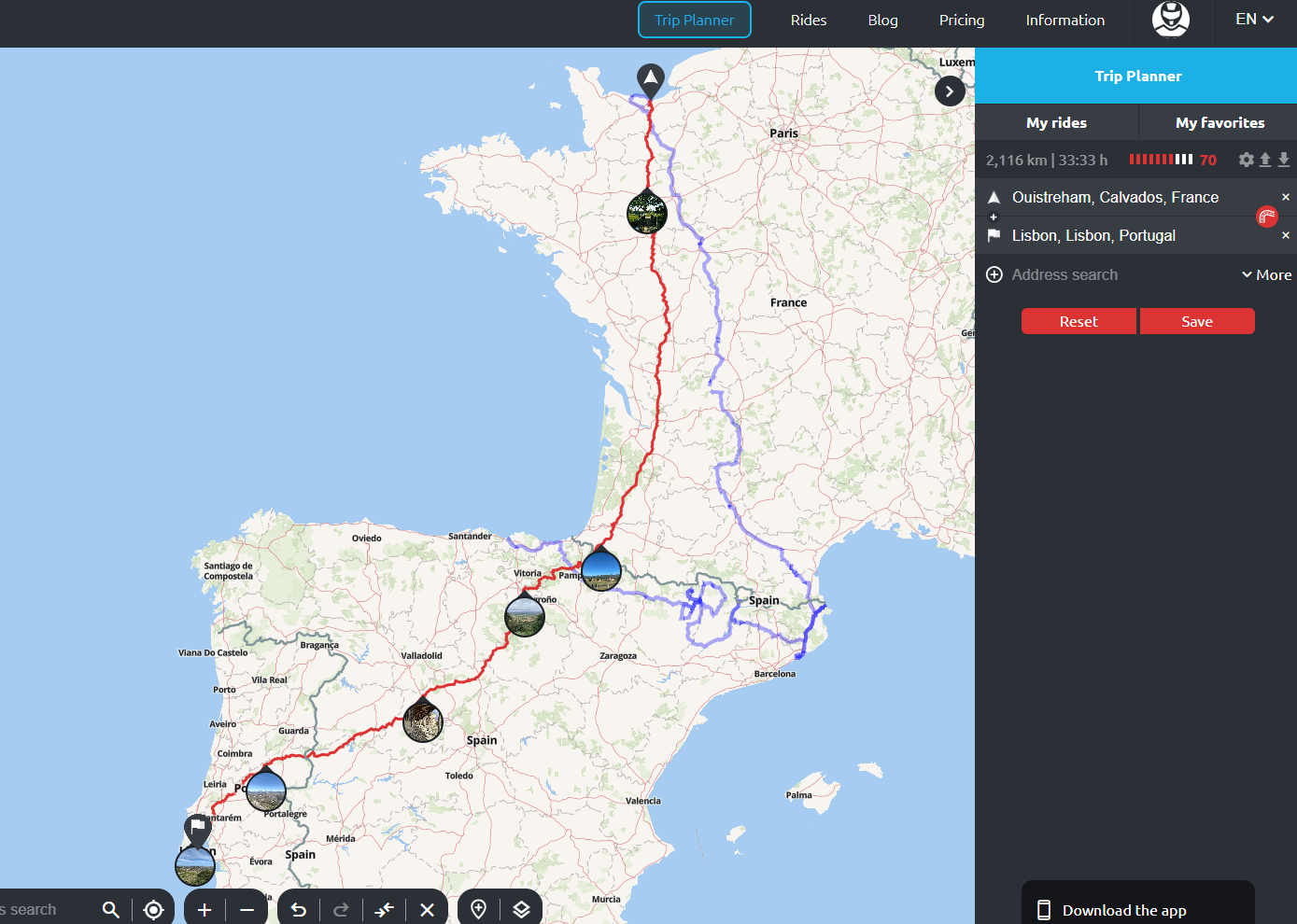 Calimoto - Caen to Lisbon.png